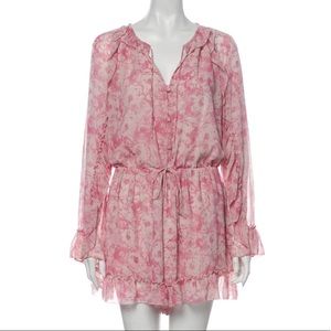 ALLSAINTS
Printed V-Neck Romper